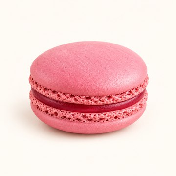 Macaron Rose framboises