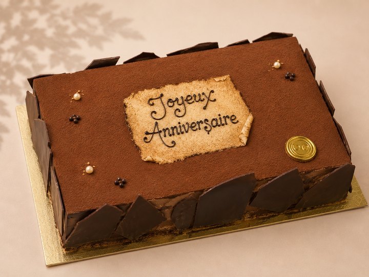 Le Royal chocolat, création Point Virgule