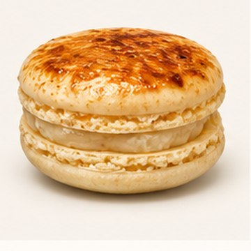 Macaron Crème brûlée