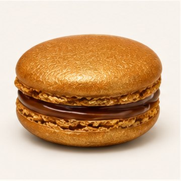 Macaron Caramel beurre salé