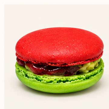 Macaron Fraisier